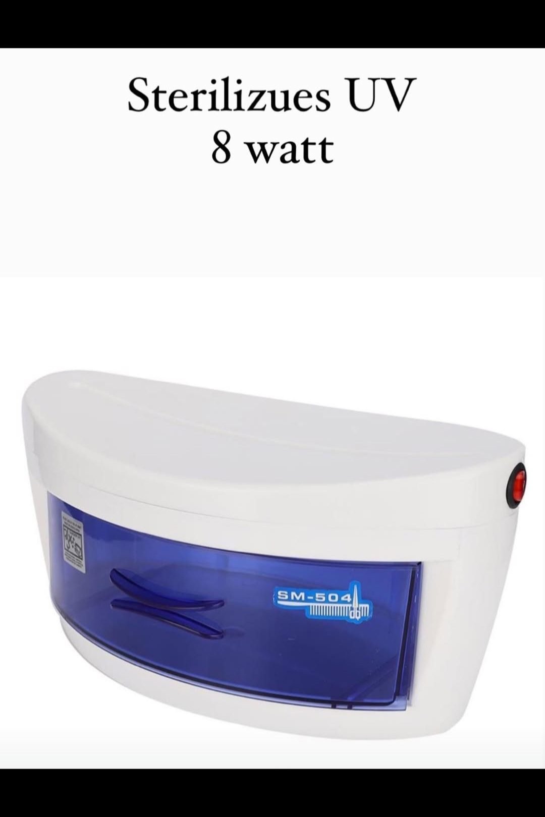 Sterilizues UV për Instrumente Thonjsh – SM-504 8W